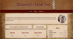 Desktop Screenshot of carlislebarber.com